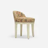 Samuel Marx, vanity stool from the Ehrlich Residence, Highland Park, IL