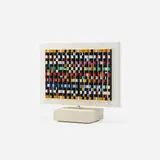 Spinning Polymorph by Yaacov Agam, 1983, serigraph on acetate, acrylic, enameled aluminum, sold Oct 2017