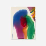 Phenomena Trance Sounds by Paul Jenkins, 1976, watercolor on paper, sold Oct 2017