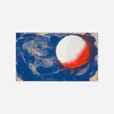 Moon by Howard Hodgkin, 1987, lithograph with hand-coloring, sold Oct 2017
