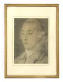 Francis Cotes, Untitled, Francis Cotes (1726-1770) Portrait of Brigg Fontaine Pencil and chalk 36 x 27cm