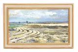 John Livesey, Untitled, Cambridge Oil on board 49 x 89cm