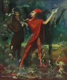 Yvonne Pène, Untitled, oil on canvas 61 x 51cm