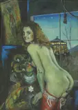 Gabriel Summers, Untitled, oil on canvas 56 x 40cm .