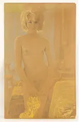 Nicholas, Untitled, coloured pastel on large board 121 x 76cm .