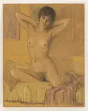 Nicholas, Untitled, coloured pastel on large board 61 x 50cm .