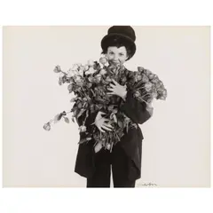 Richard Avedon, Judy Garland in Tramp Costume, 1951, Gelatin silver print; signed in ink on the image, flush-mounted to board