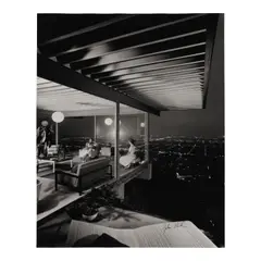 Julius Shulman, Case Study House #22 (Stahl House, Architect Pierre Koenig, Los Angeles), 1960, Gelatin silver print