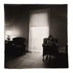 Diane Arbus, Lady in a rooming house parlor, Albion, NY, 1963, Gelatin silver print