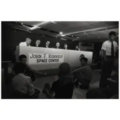 Garry Winogrand, Apollo 11 Press Conference, Cape Kennedy, Florida, 1969, Gelatin silver print