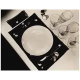 Wynn Richards, Place Setting, c. 1925, Gelatin silver print; the photographer's credit stamp on the reverse