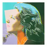 Andy Warhol, Herself, from Ingrid Bergman (Feldman & Schellman II.313), 1983, Screenprint in colors on Lenox Museum Board