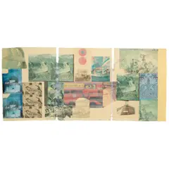 Robert Rauschenberg, Surge, 1980, solvent transfer and fabric collage on paper