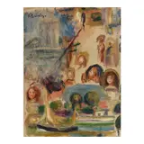 Pierre-Auguste Renoir, Étude de têtes et de paysages, La Rochelle, 1896, oil on canvas