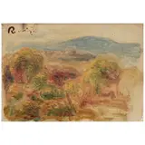 Pierre-Auguste Renoir, Paysage du midi, 1913-1914, oil on canvas