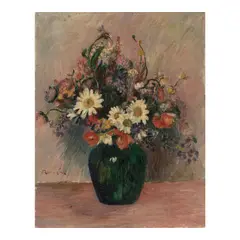Vase de fleurs des champs by Pierre-Auguste Renoir, circa 1887, oil on canvas, sold May 2026