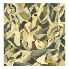 Carolee Schneemann, Gourds, 1954, oil on canvas