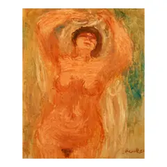 Nude by Zygmunt Menkes, oil on canvas, offered Mar 2026