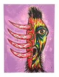 Luis Cruz Azaceta, The Scream, 1987, Lithograph