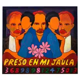 Raúl Martínez, Preso en mi juala, 1994-1995, oil on canvas