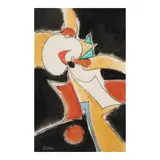 Antonio Vidal, Untitled #1, 1981-1982, mixed media on paper