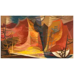 Ben, Passing Shadows in a Hot Country, 1951, oil on canvas