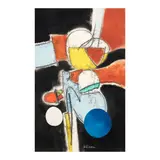 Antonio Vidal, Untitled #2, mixed media on paper