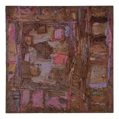 Jay Milder, Jacob's Ladder, mixed media on canvas