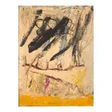 Gene Davis, Untitled, 1953-1954, oil on Masonite