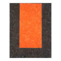 Howard Mehring, Untitled, 1963, magna on cut canvas laid to board