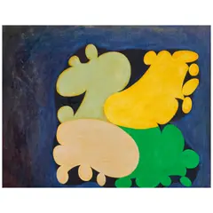 Thomas Nozkowski, Untitled (6-115), 1991, oil on canvas board