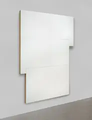 Imi Knoebel, Torso D (D1–D6), 1988, 6-teilige Wandinstallation: jeweils Acryl auf Holz