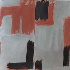 Imi Knoebel, BEI MARIA, 1985, Acryl auf Zink, 3-teilig