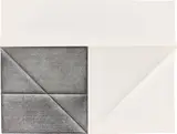 Dóra Maurer, hidden structures“ 13-teilig, 1979, Frottage mit Grafit auf Velin