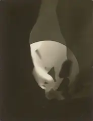 László Moholy-Nagy, Ohne Titel, 1925, Vintage. Fotogramm auf Silbergelatinepapier. Unikat
