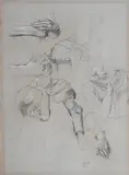 Jan Preisler, Drawing of a Knight