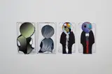 Věra Janoušková, Draft of Playing Cards, 1990s, drawing, collage, cards
