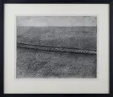 Marie Blabolilová, Railway Track, 1977, etching, paper