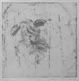 Adriena Šimotová, Face, 1998, etching, paper