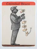Jiří Slíva, Cannibal Blues, 2008, lithography, paper