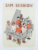Jiří Slíva, Jam Session, 2009, lithography, paper