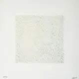 Sol LeWitt, Lines of One Inch, Four Directions, Four Colors (16), 1971, Color lithograph on Magnani Italia paper