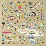 Champignon by Takashi Murakami, 2003, Offset color lithograph on paper, sold Mar 2017