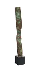 Melvin Schuler, No. 8, c. 1970, Copper over wood