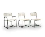 Walter Lamb, Chairs (6), c. 1950, Brown-Jordan Co