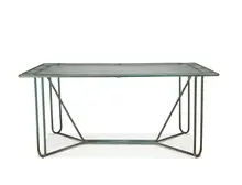 Dining table by Walter Lamb, c. 1950, Brown-Jordan Co, sold Mar 2017