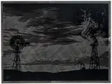 Evolve Devolve by Shepard Fairey, 2009, Silkscreen on aluminum sheet, sold Oct 2016