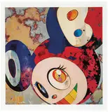 Group (3) by Takashi Murakami, 2006-2007, Offset color lithograph on paper, sold Oct 2016