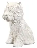 Jeff Koons, Puppy (Vase), 1998, White glazed ceramic