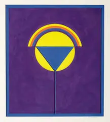 Marion Sampler, Untitled (3), 1963, Acrylic on cardboard relief